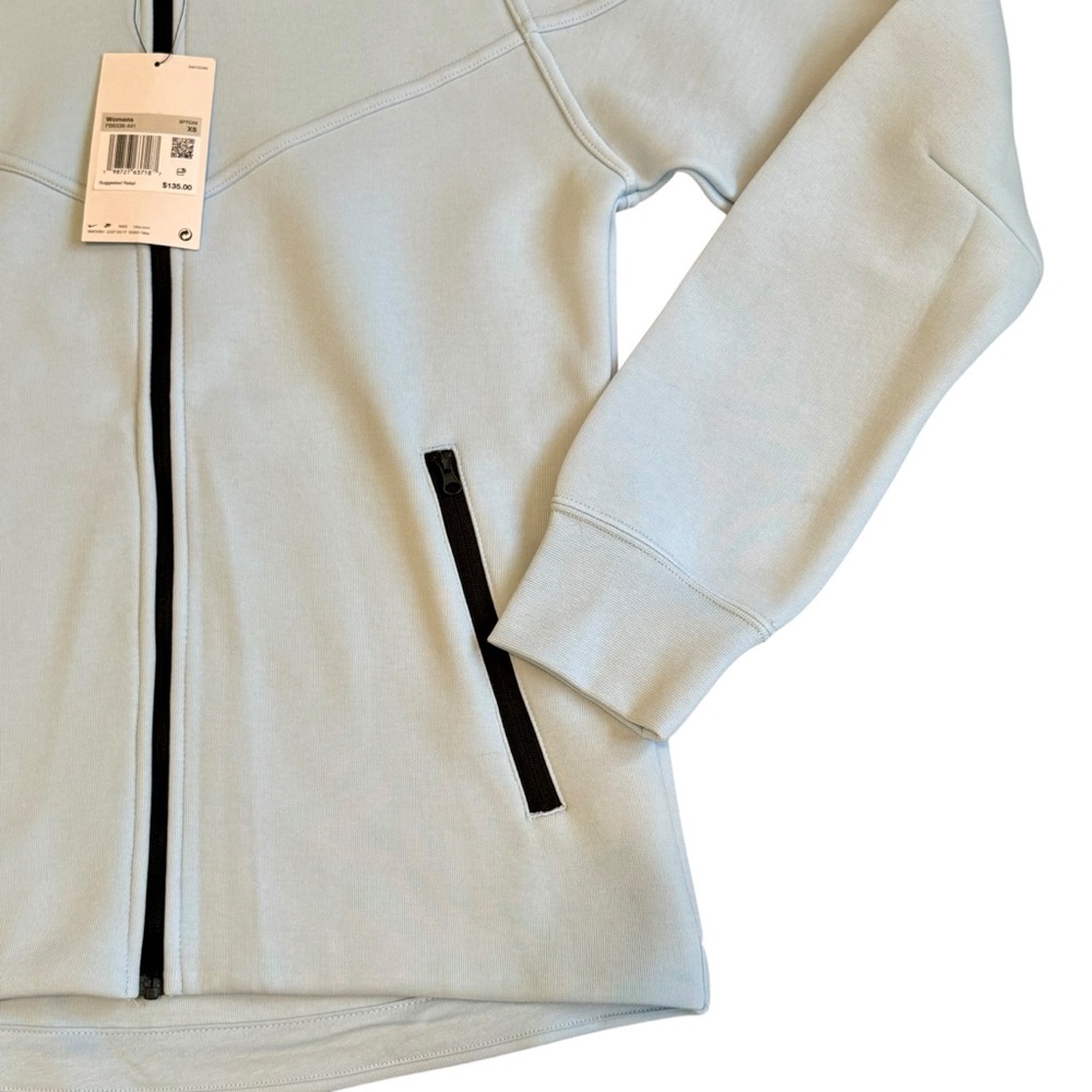 NWT Women's Nike SPTCAS Sportswear Tech Fleece Windrunner Full Zip Hoodie XS - Picture 7 of 10